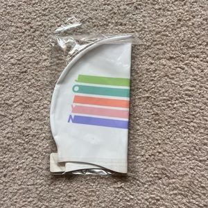 Jolyn Stripe swim cap